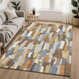 Dalyn Kenner KN6 Chocolate Area Rug Lifestyle Image Feature