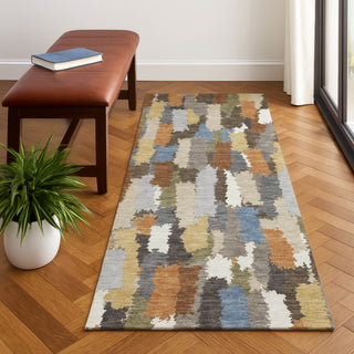 Dalyn Kenner KN6 Chocolate Area Rug Runner Lifestyle Image Feature