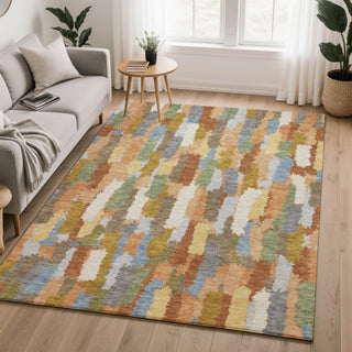 Dalyn Kenner KN6 Copper Area Rug Lifestyle Image Feature