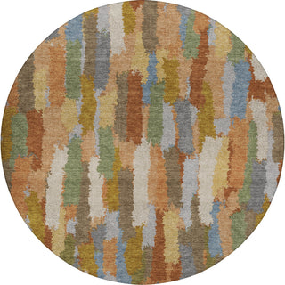 Dalyn Kenner KN6 Copper Area Rug Round Main Image