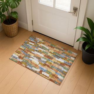 Dalyn Kenner KN6 Copper Area Rug Scatter Lifestyle Image Feature