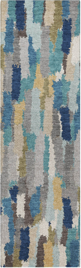Dalyn Kenner KN6 Teal Area Rug Runner Main Image