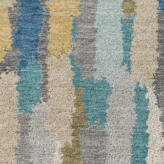 Dalyn Kenner KN6 Teal Area Rug Swatch Image