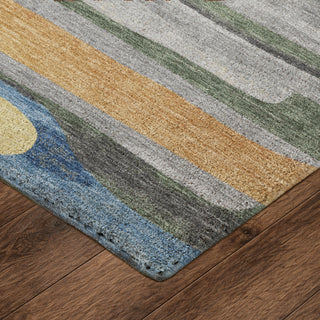 Dalyn Kenner KN7 Basil Area Rug Corner Image