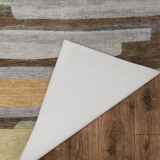 Dalyn Kenner KN7 Chocolate Area Rug Backing Image