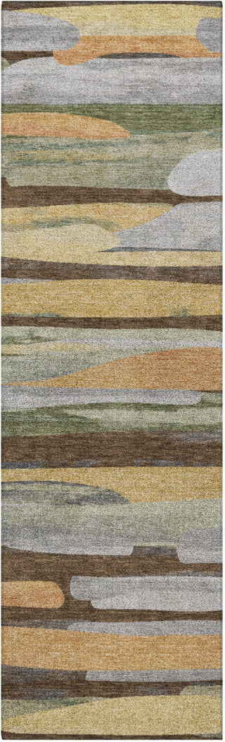 Dalyn Kenner KN7 Chocolate Area Rug Runner Main Image