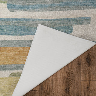 Dalyn Kenner KN7 Ivory Area Rug Backing Image