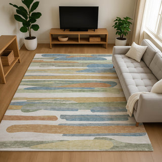 Dalyn Kenner KN7 Ivory Area Rug Lifestyle Image Feature
