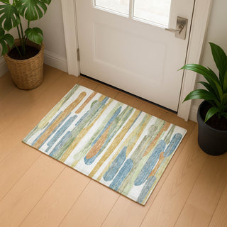Dalyn Kenner KN7 Ivory Area Rug Scatter Lifestyle Image Feature