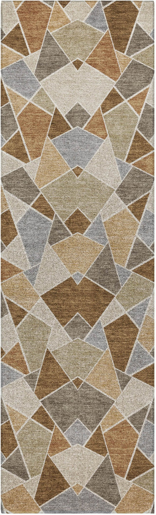 Dalyn Kenner KN8 Chocolate Area Rug Runner Main Image