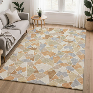 Dalyn Kenner KN8 Copper Area Rug Lifestyle Image Feature