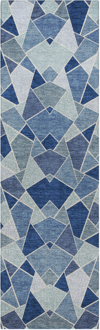 Dalyn Kenner KN8 Denim Area Rug Runner Main Image