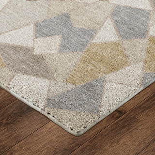 Dalyn Kenner KN8 Ivory Area Rug Corner Image