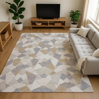 Dalyn Kenner KN8 Ivory Area Rug Lifestyle Image Feature