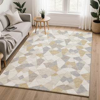 Dalyn Kenner KN8 Ivory Area Rug Lifestyle Image Feature