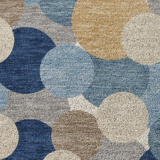 Dalyn Kenner KN9 Blue Area Rug Swatch Image
