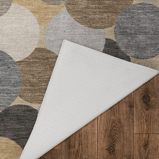 Dalyn Kenner KN9 Gray Area Rug Backing Image