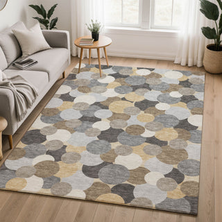 Dalyn Kenner KN9 Gray Area Rug Lifestyle Image Feature