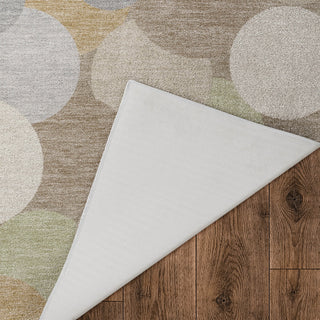 Dalyn Kenner KN9 Khaki Area Rug Backing Image