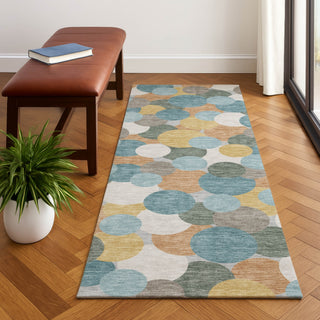 Dalyn Kenner KN9 Seaside Area Rug Runner Lifestyle Image Feature