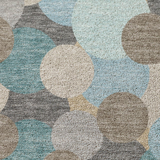 Dalyn Kenner KN9 Turquoise Area Rug Swatch Image