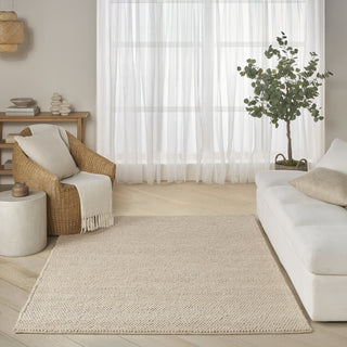 Nourison Pure Knots KNT01 Beige Area Rug by DKNY Swatch Image