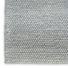 Nourison Pure Knots KNT01 Denim Area Rug by DKNY Corner Image