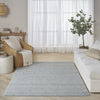 Nourison Pure Knots KNT01 Denim Area Rug by DKNY Swatch Image