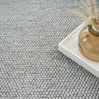 Nourison Pure Knots KNT01 Denim Area Rug by DKNY Texture Image