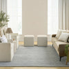 Nourison Pure Knots KNT01 Denim Area Rug by DKNY Swatch Image