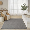 Nourison Pure Knots KNT01 Grey Area Rug by DKNY Swatch Image