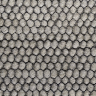 Nourison Pure Knots KNT01 Grey Area Rug by DKNY Corner Image