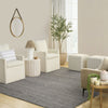 Nourison Pure Knots KNT01 Grey Area Rug by DKNY Corner Image