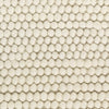 Nourison Pure Knots KNT01 Ivory Area Rug by DKNY Corner Image