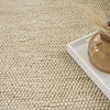 Nourison Pure Knots KNT01 Beige Area Rug by DKNY Corner Image