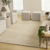 Nourison Pure Knots KNT01 Beige Area Rug by DKNY Corner Image