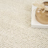 Nourison Pure Knots KNT01 Ivory Area Rug by DKNY Corner Image