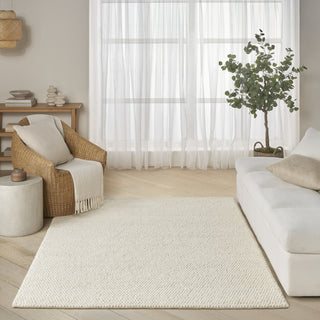 Nourison Pure Knots KNT01 Ivory Area Rug by DKNY Room Image Feature