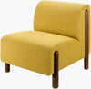 Surya Kenwood KNW-003 Yellow / Dark Brown Furniture main image