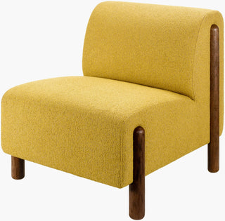 Surya Kenwood KNW-003 Yellow / Dark Brown Furniture main image