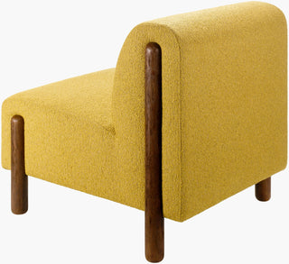 Surya Kenwood KNW-003 Yellow / Dark Brown Furniture Corner Shot