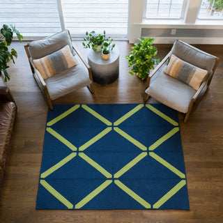 Colonial Mills Luxury Kona Neon Bluetopia Area Rug