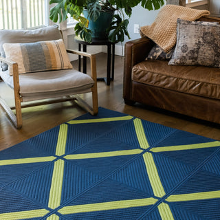 Colonial Mills Luxury Kona Neon Bluetopia Area Rug