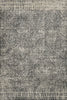 Kopa KO-01 Black/Ivory Area Rug by Loloi main image