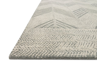 Kopa KO-02 Grey/Ivory Area Rug by Loloi Corner Image