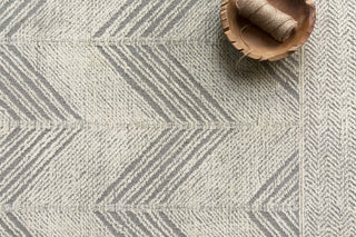 Kopa KO-02 Grey/Ivory Area Rug by Loloi Lifestyle Image Feature