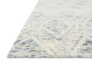 Kopa KO-07 Blue ivory/White Area Rug by Loloi Corner Image