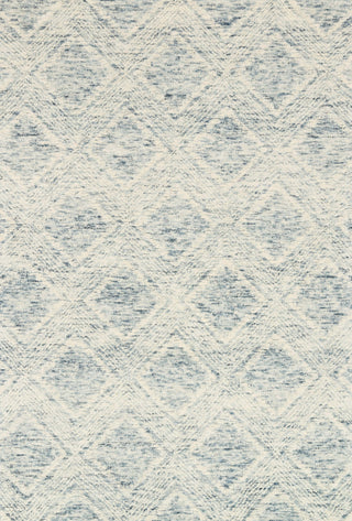 Kopa KO-07 Blue ivory/White Area Rug by Loloi main image