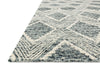 Kopa KO-07 Blue ivory/White Area Rug by Loloi Corner Image