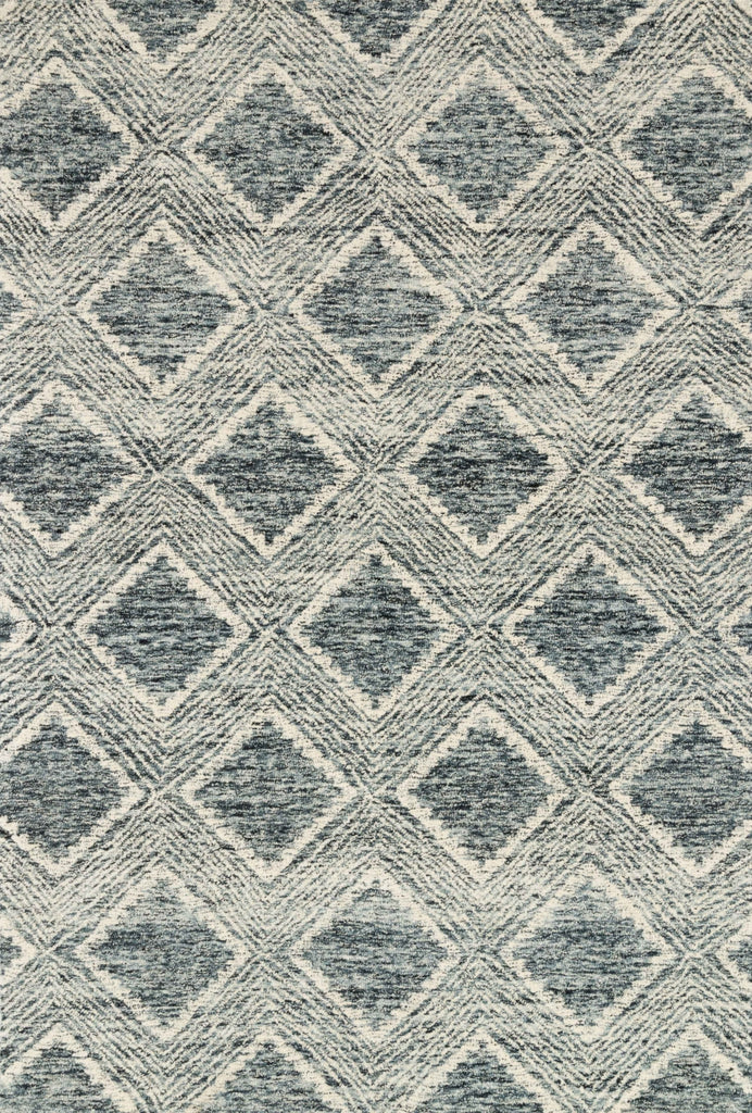 Kopa KO-07 Blue ivory/White Area Rug by Loloi main image